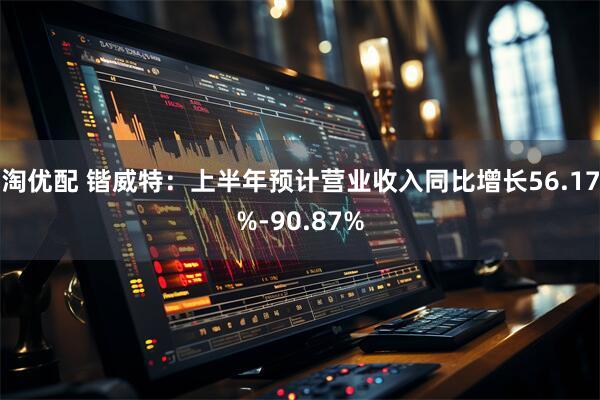 淘优配 锴威特：上半年预计营业收入同比增长56.17%-90.87%