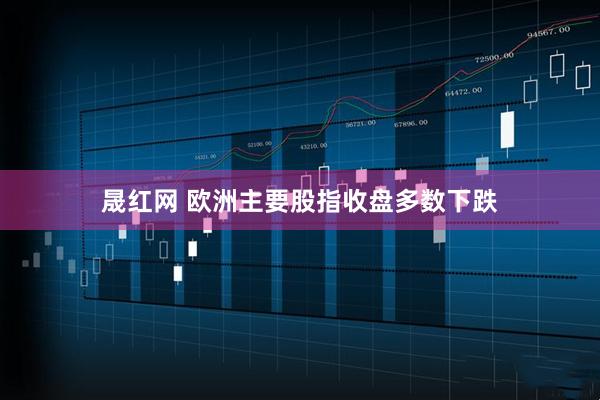 晟红网 欧洲主要股指收盘多数下跌