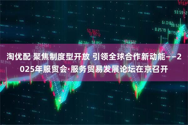 淘优配 聚焦制度型开放 引领全球合作新动能——2025年服贸会·服务贸易发展论坛在京召开